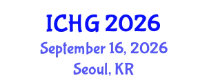 International Conference on Human Genetics (ICHG) September 16, 2026 - Seoul, Republic of Korea
