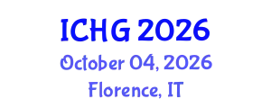 International Conference on Human Genetics (ICHG) October 04, 2026 - Florence, Italy
