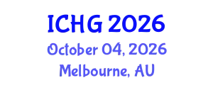 International Conference on Human Genetics (ICHG) October 04, 2026 - Melbourne, Australia