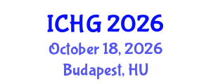 International Conference on Human Genetics (ICHG) October 18, 2026 - Budapest, Hungary