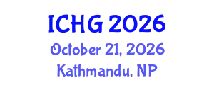 International Conference on Human Genetics (ICHG) October 21, 2026 - Kathmandu, Nepal