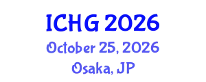 International Conference on Human Genetics (ICHG) October 25, 2026 - Osaka, Japan