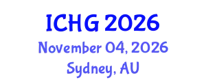 International Conference on Human Genetics (ICHG) November 04, 2026 - Sydney, Australia