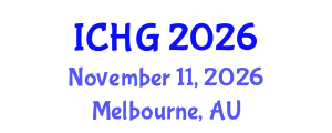 International Conference on Human Genetics (ICHG) November 11, 2026 - Melbourne, Australia