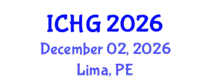 International Conference on Human Genetics (ICHG) December 02, 2026 - Lima, Peru