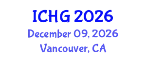 International Conference on Human Genetics (ICHG) December 09, 2026 - Vancouver, Canada