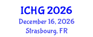 International Conference on Human Genetics (ICHG) December 16, 2026 - Strasbourg, France