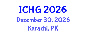 International Conference on Human Genetics (ICHG) December 30, 2026 - Karachi, Pakistan