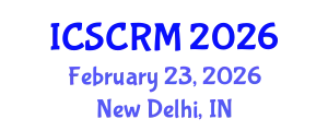 International Conference on Stem Cells and Regenerative Medicine (ICSCRM) February 23, 2026 - New Delhi, India