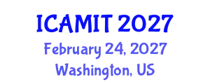 International Conference on Aviation Management and Information Technology (ICAMIT) February 24, 2027 - Washington, United States