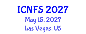 International Conference on Nutrition and Food Sciences (ICNFS) May 15, 2027 - Las Vegas, United States