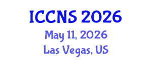 International Conference on Cognitive and Neural Sciences (ICCNS) May 11, 2026 - Las Vegas, United States
