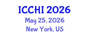 International Conference on Clinical and Health Informatics (ICCHI) May 25, 2026 - New York, United States
