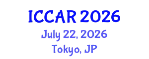 International Conference on Control, Automation and Robotics (ICCAR) July 22, 2026 - Tokyo, Japan