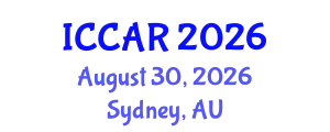 International Conference on Control, Automation and Robotics (ICCAR) August 30, 2026 - Sydney, Australia