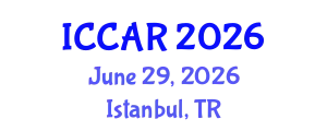 International Conference on Control, Automation and Robotics (ICCAR) June 29, 2026 - Istanbul, Turkey