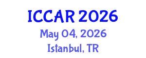 International Conference on Control, Automation and Robotics (ICCAR) May 04, 2026 - Istanbul, Turkey