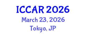 International Conference on Control, Automation and Robotics (ICCAR) March 23, 2026 - Tokyo, Japan