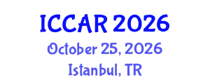 International Conference on Control, Automation and Robotics (ICCAR) October 25, 2026 - Istanbul, Turkey