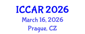 International Conference on Control, Automation and Robotics (ICCAR) March 16, 2026 - Prague, Czechia