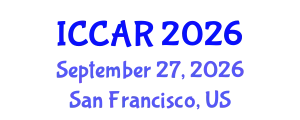 International Conference on Control, Automation and Robotics (ICCAR) September 27, 2026 - San Francisco, United States