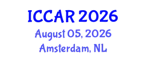 International Conference on Control, Automation and Robotics (ICCAR) August 05, 2026 - Amsterdam, Netherlands