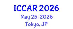 International Conference on Control, Automation and Robotics (ICCAR) May 25, 2026 - Tokyo, Japan