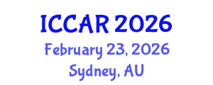 International Conference on Control, Automation and Robotics (ICCAR) February 23, 2026 - Sydney, Australia