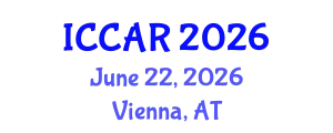 International Conference on Control, Automation and Robotics (ICCAR) June 22, 2026 - Vienna, Austria