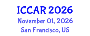 International Conference on Control, Automation and Robotics (ICCAR) November 01, 2026 - San Francisco, United States