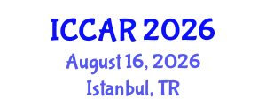 International Conference on Control, Automation and Robotics (ICCAR) August 16, 2026 - Istanbul, Turkey