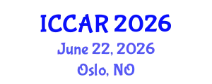 International Conference on Control, Automation and Robotics (ICCAR) June 22, 2026 - Oslo, Norway