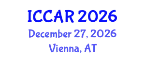 International Conference on Control, Automation and Robotics (ICCAR) December 27, 2026 - Vienna, Austria