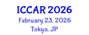 International Conference on Control, Automation and Robotics (ICCAR) February 23, 2026 - Tokyo, Japan