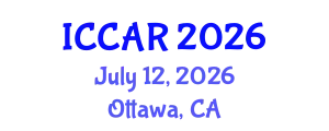 International Conference on Control, Automation and Robotics (ICCAR) July 12, 2026 - Ottawa, Canada