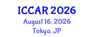 International Conference on Control, Automation and Robotics (ICCAR) August 16, 2026 - Tokyo, Japan