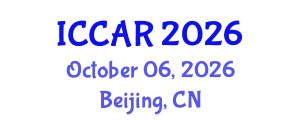 International Conference on Control, Automation and Robotics (ICCAR) October 06, 2026 - Beijing, China