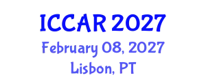 International Conference on Control, Automation and Robotics (ICCAR) February 08, 2027 - Lisbon, Portugal