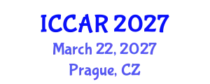 International Conference on Control, Automation and Robotics (ICCAR) March 22, 2027 - Prague, Czechia