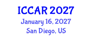 International Conference on Control, Automation and Robotics (ICCAR) January 16, 2027 - San Diego, United States