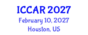 International Conference on Control, Automation and Robotics (ICCAR) February 10, 2027 - Houston, United States