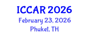 International Conference on Control, Automation and Robotics (ICCAR) February 23, 2026 - Phuket, Thailand
