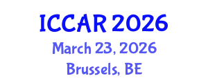 International Conference on Control, Automation and Robotics (ICCAR) March 23, 2026 - Brussels, Belgium