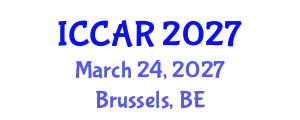 International Conference on Control, Automation and Robotics (ICCAR) March 24, 2027 - Brussels, Belgium