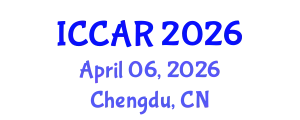 International Conference on Control, Automation and Robotics (ICCAR) April 06, 2026 - Chengdu, China