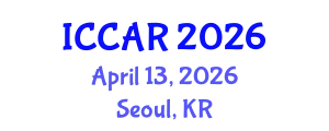 International Conference on Control, Automation and Robotics (ICCAR) April 13, 2026 - Seoul, Republic of Korea