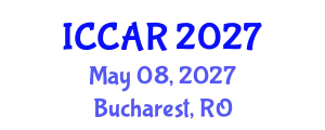 International Conference on Control, Automation and Robotics (ICCAR) May 08, 2027 - Bucharest, Romania