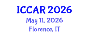 International Conference on Control, Automation and Robotics (ICCAR) May 11, 2026 - Florence, Italy