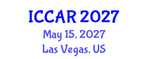 International Conference on Control, Automation and Robotics (ICCAR) May 15, 2027 - Las Vegas, United States