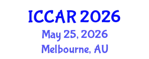 International Conference on Control, Automation and Robotics (ICCAR) May 25, 2026 - Melbourne, Australia